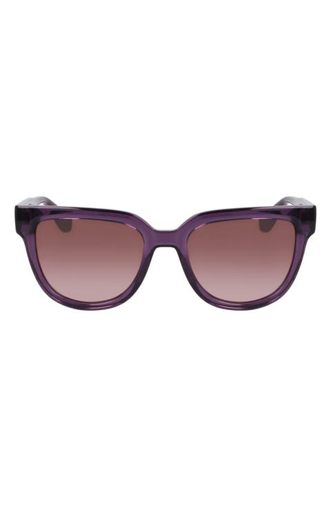 Le Pliage 52mm Round Sunglasses