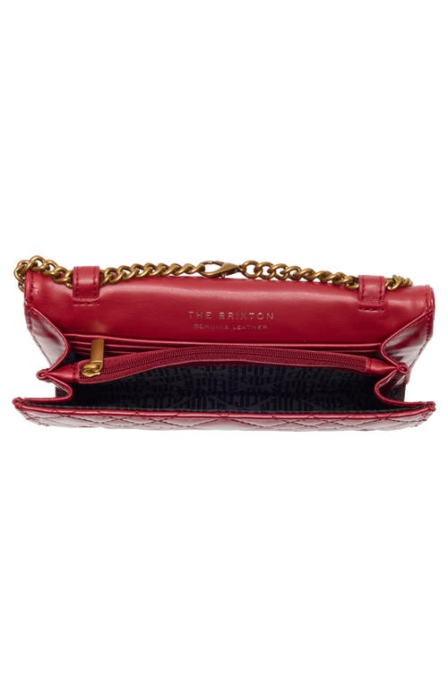 Kurt Geiger London Brixton Wallet On A Chain In Red