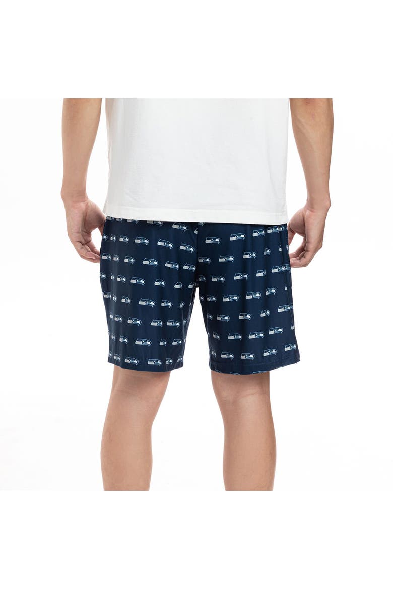 Men's Concepts Sport College Navy Seattle Seahawks Gauge Jam Two-Pack Shorts Set, Alternate, color, Navy