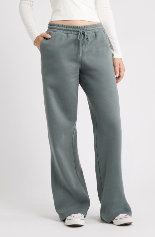 Bp. Wide Leg Fleece Pants In Brown