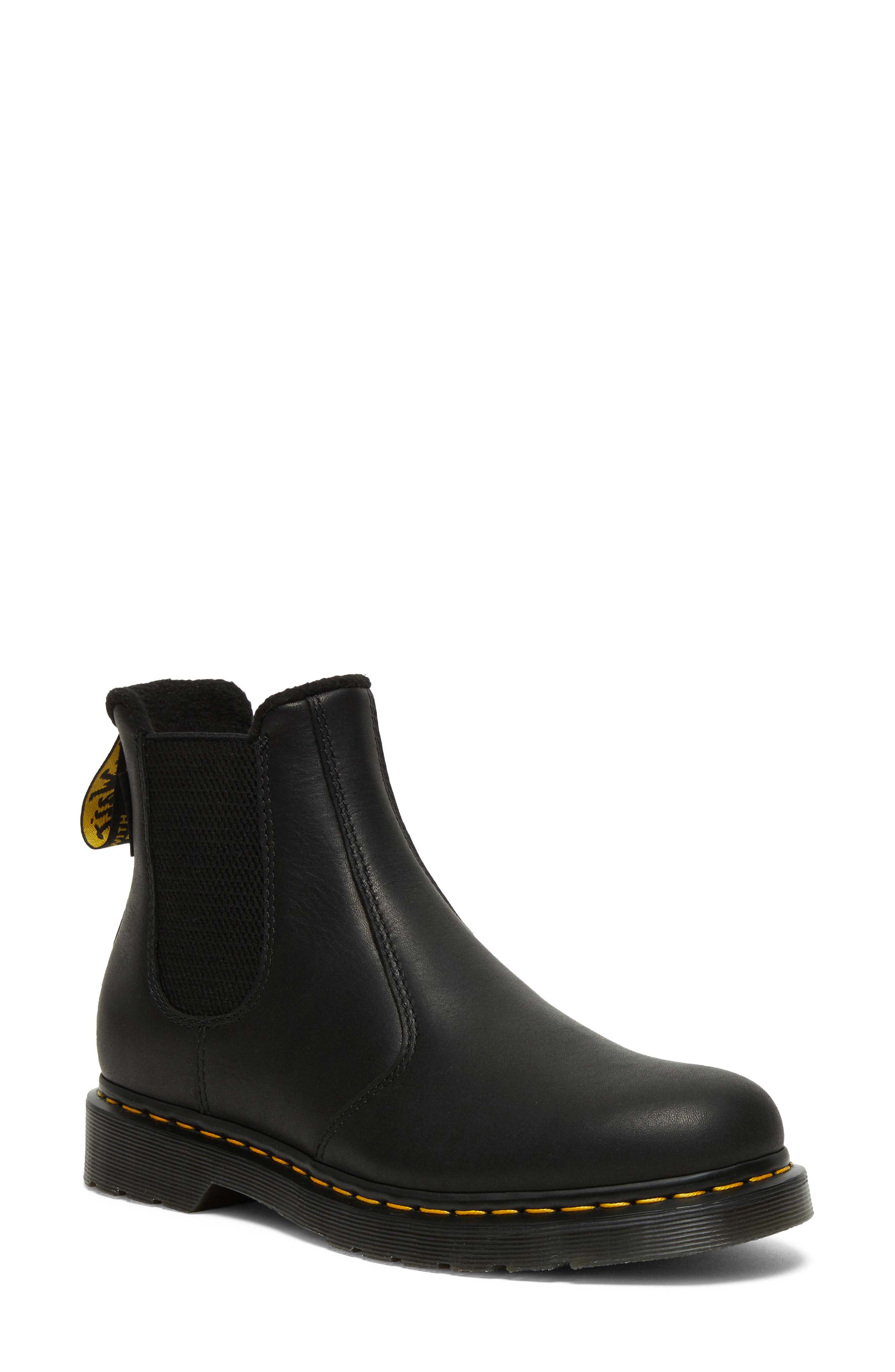 Dr. Martens 2976 Valor Chelsea Boot, Main, color, Black