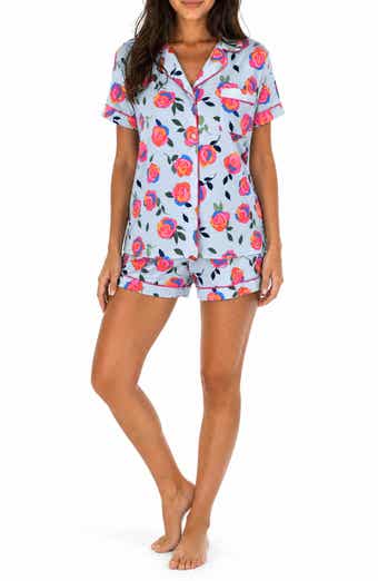 Soft Jersey Notch Short Pajamas