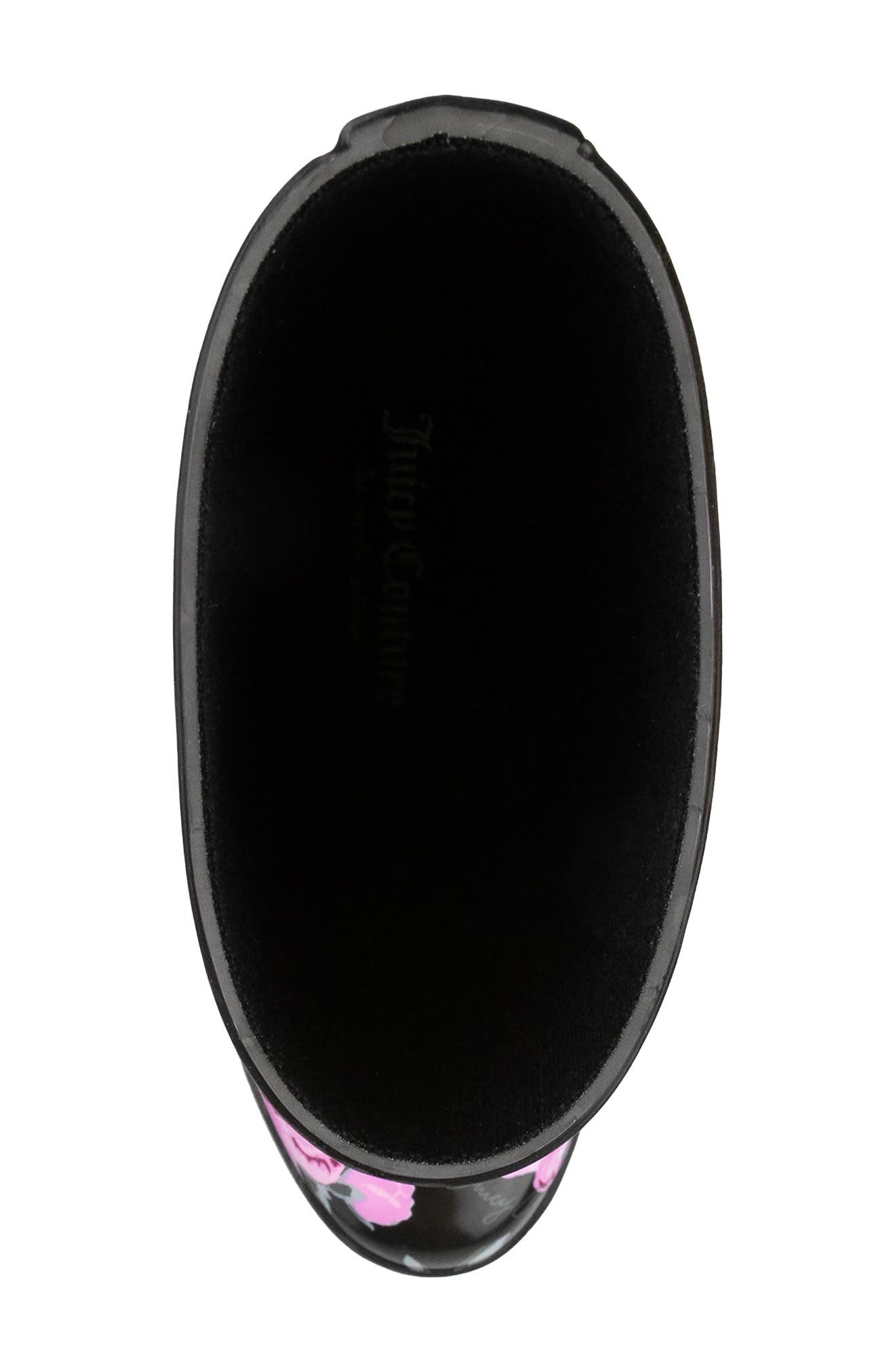 Juicy Couture Totally Waterproof Fashion Logo Rainboot, Alternate, color, 
