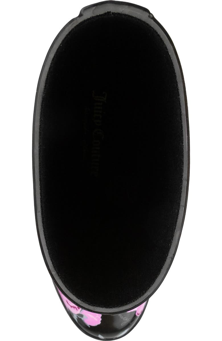 Juicy Couture Totally Waterproof Fashion Logo Rainboot, Alternate, color,