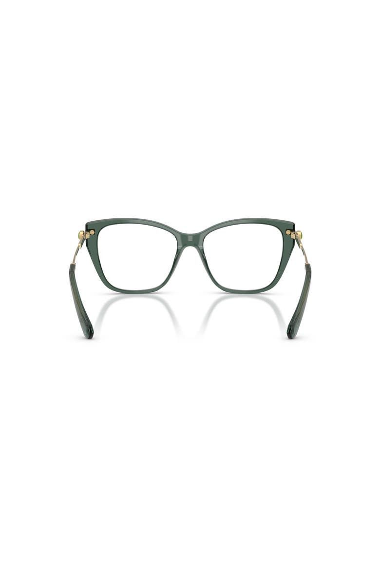 53mm Cat Eye optical glasses, Alternate, color, Green