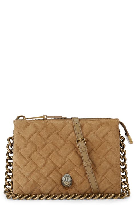 Kensington Puff Quilted Leather Pouch Bag