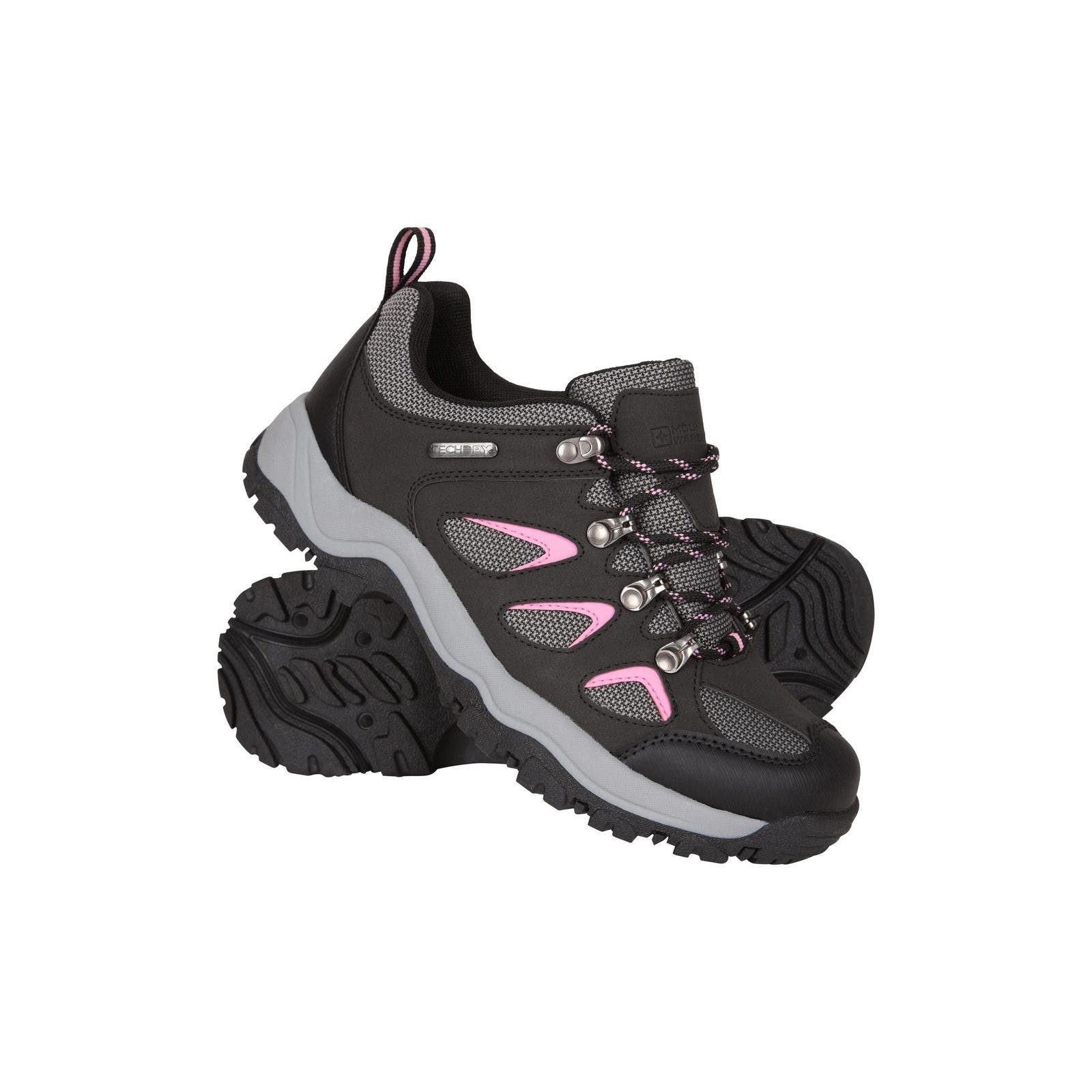 Adventurer Waterproof Walking Shoes, Main, color, Black and Charcoal