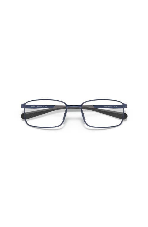 Costa 53mm Rectangle Optical Glasses In Blue