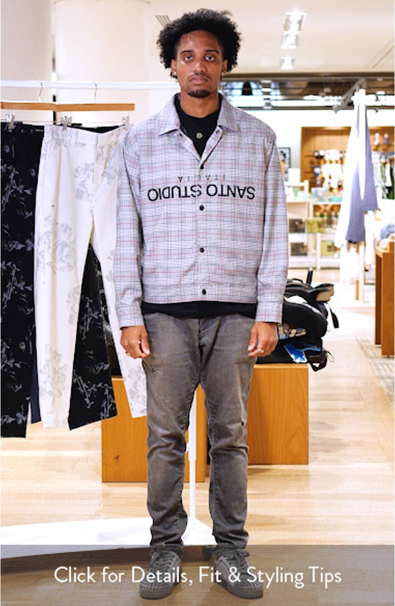 Bear Degidio Edition - Plaid Button-Up Shirt Jacket, sales video thumbnail