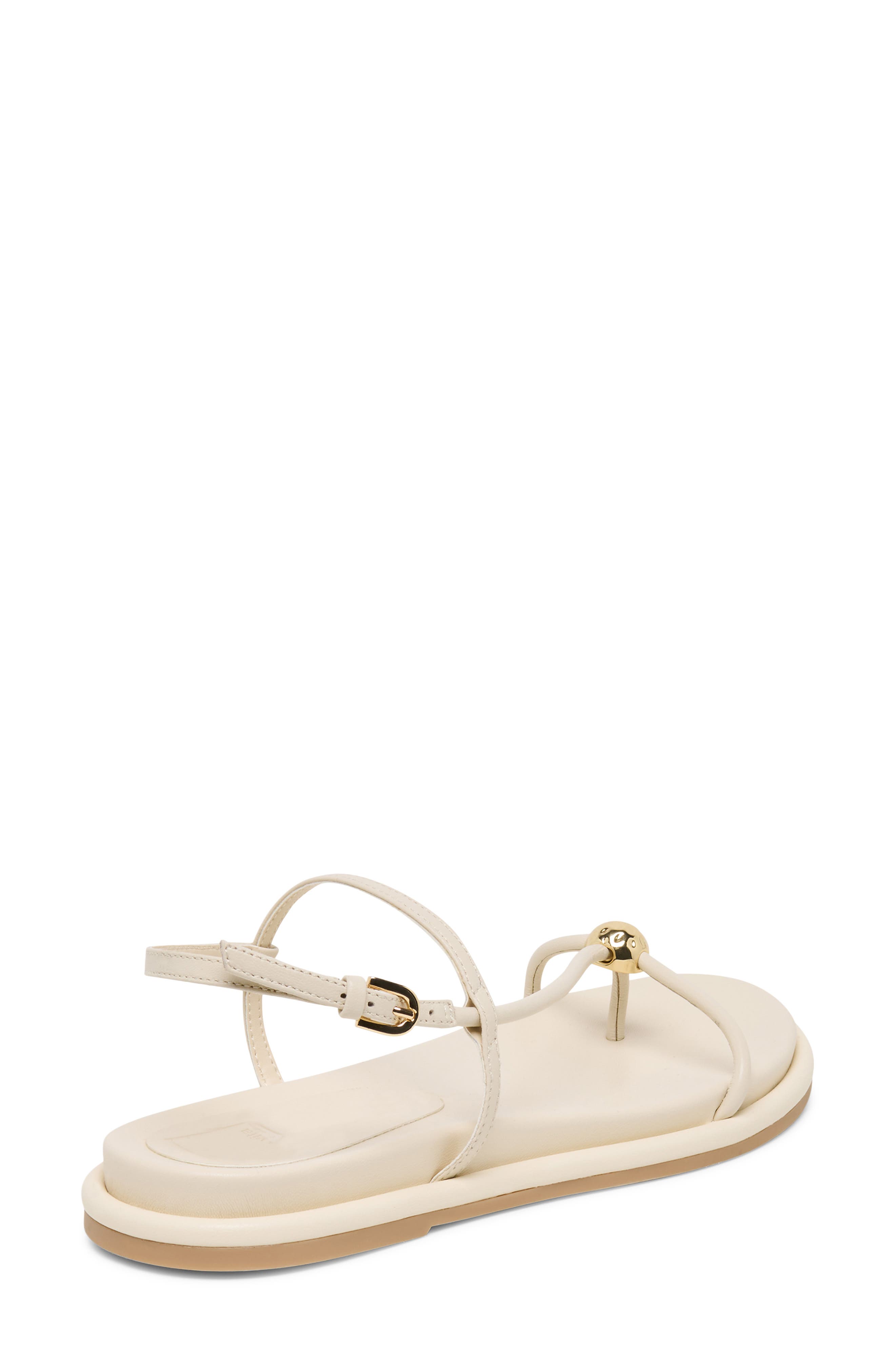 Deane Strappy Sandal, Alternate, color, IVORY LEATHER