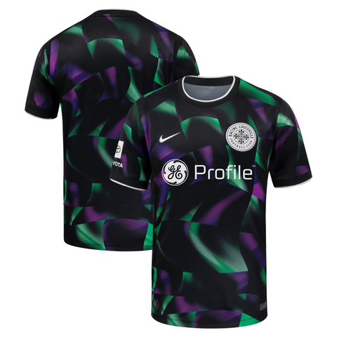 Men's Nike Black Racing Louisville FC 2026 Third Stadium Replica Jersey