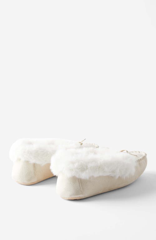 Cotton On Body Moccasin Slipper In Bone