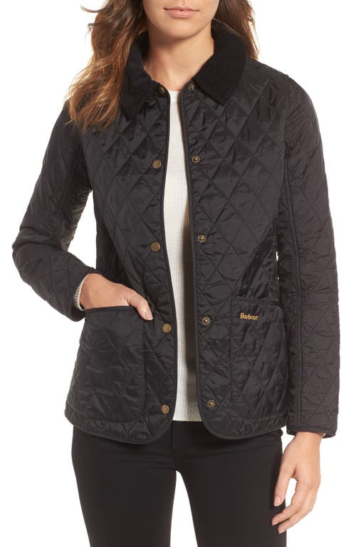 Barbour Annandale Quilted Jacket in Black 