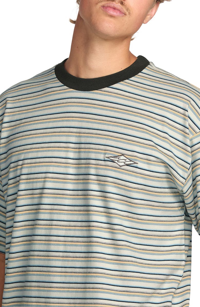 Billabong Baxter Stripe T-Shirt, Alternate, color, Chino