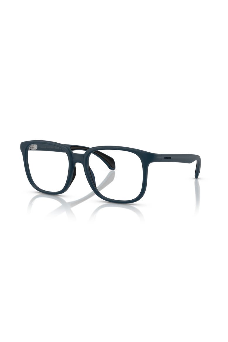 55mm Square optical glasses, Main, color, Blue