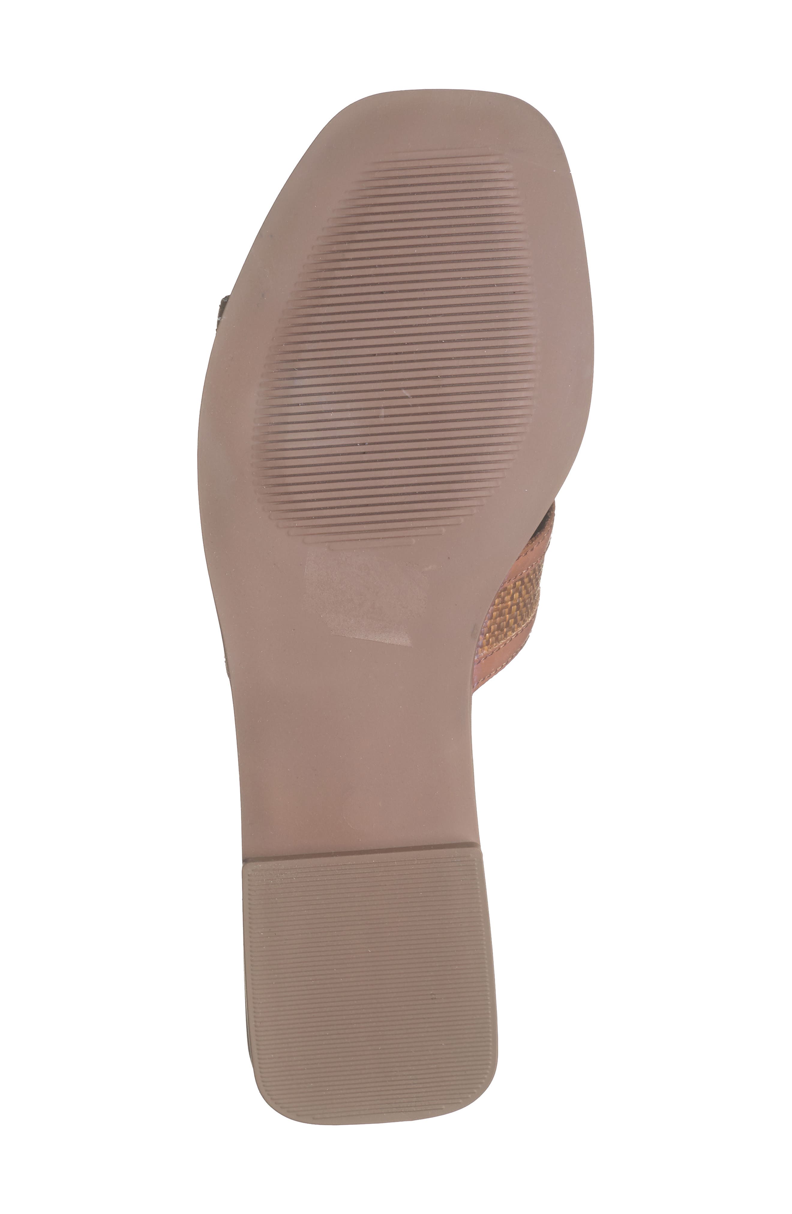 Harlien Slide Sandal, Alternate, color, TAN MULTI