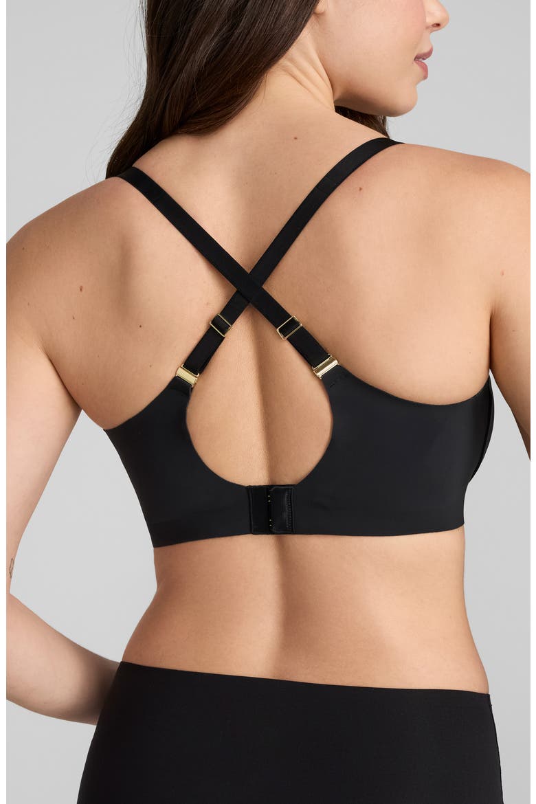 CloudEmbrace Wireless T-Shirt Bra, Alternate, color, VAMP