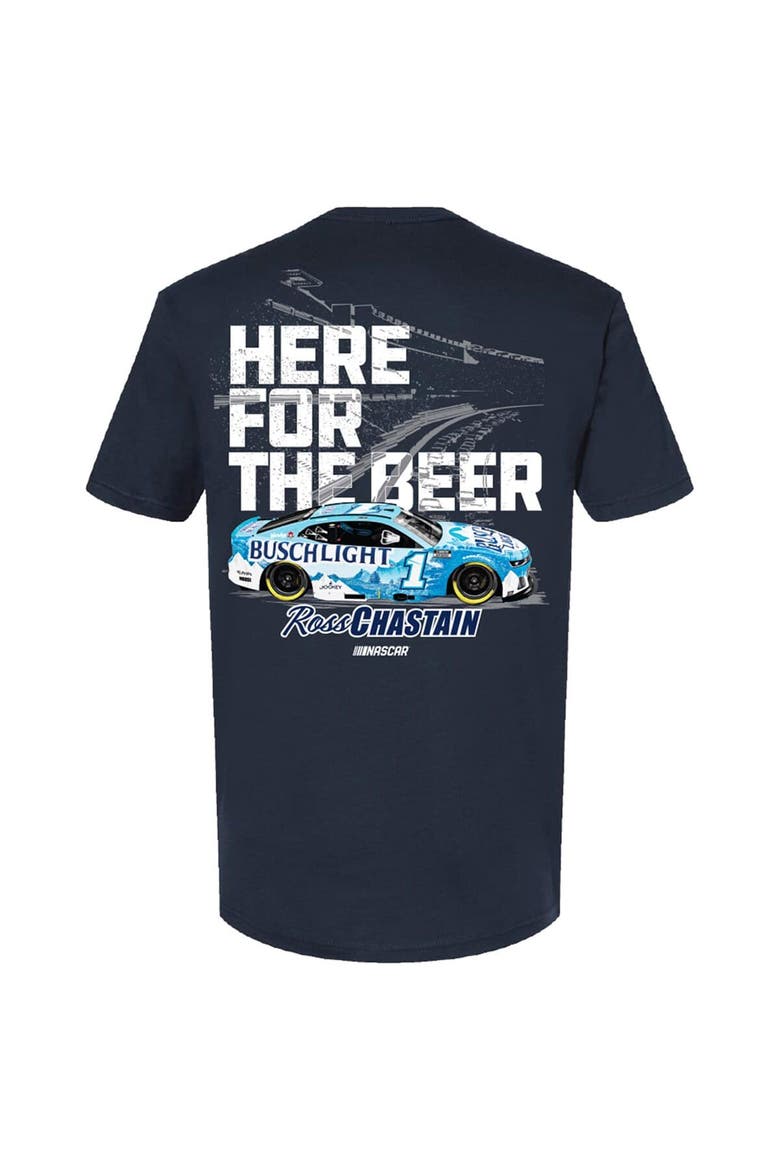 Men's Trackhouse Racing Team Collection  Navy Ross Chastain Car T-Shirt, Alternate, color, Navy