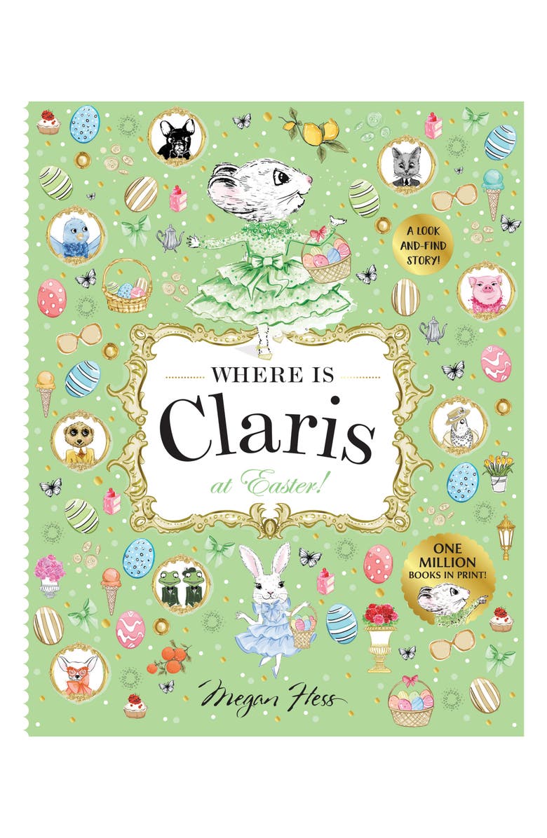 Chronicle Books 'Where is Clairis At Easter' Book, Main, color, Multi