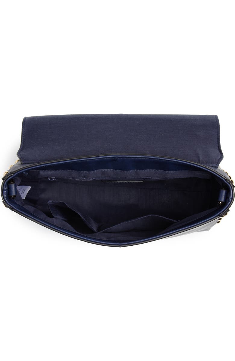 Cesca Studded Faux Leather Box Crossbody Bag, Alternate, color,