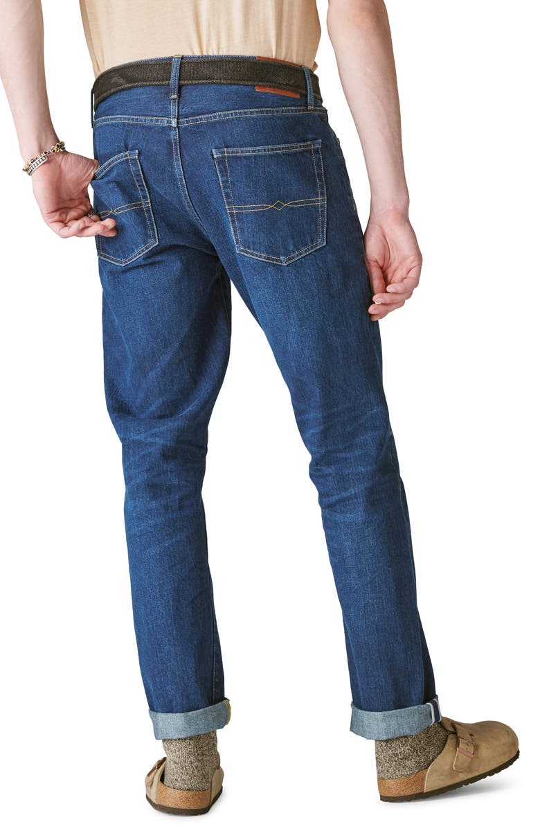 Lucky Brand 410 Athletic Straight Leg Jeans, Alternate, color, 