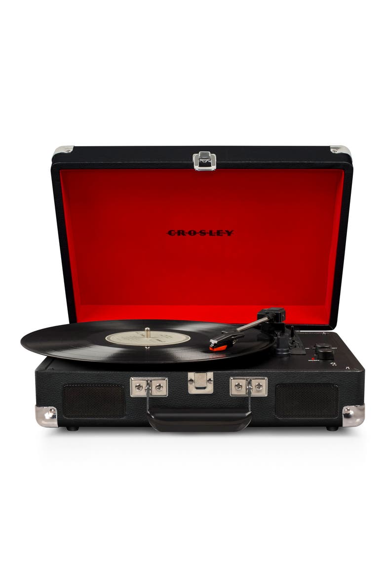 Cruiser Deluxe Turntable, Alternate, color, BLACK