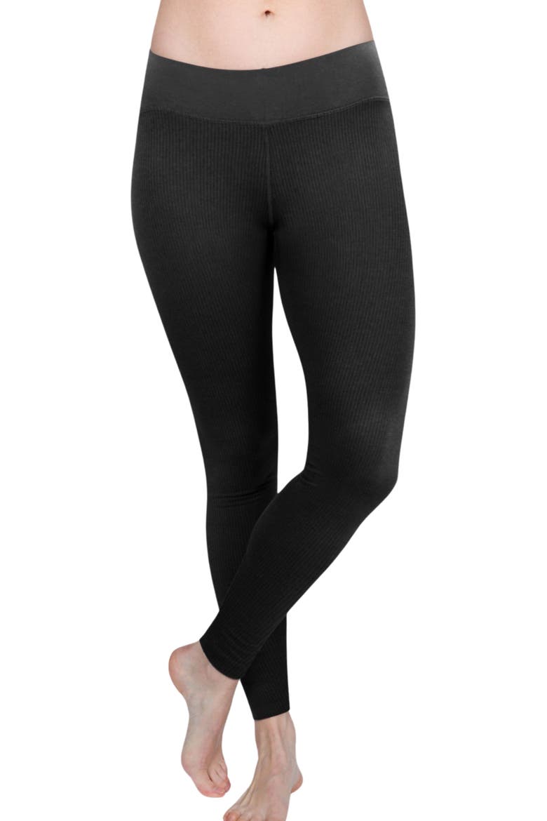 Women's Therma Rib Thermal Long John, Main, color, Black
