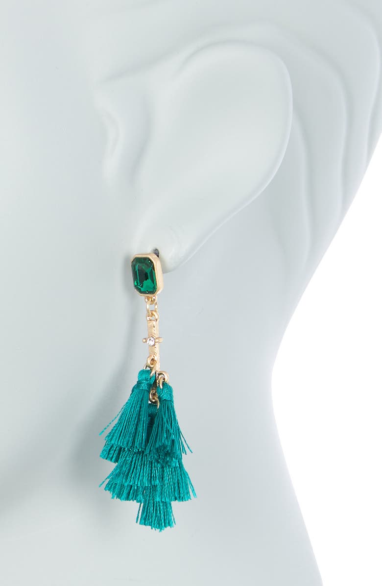 Melrose and Market Tassel Drop Earrings, Alternate, color, 