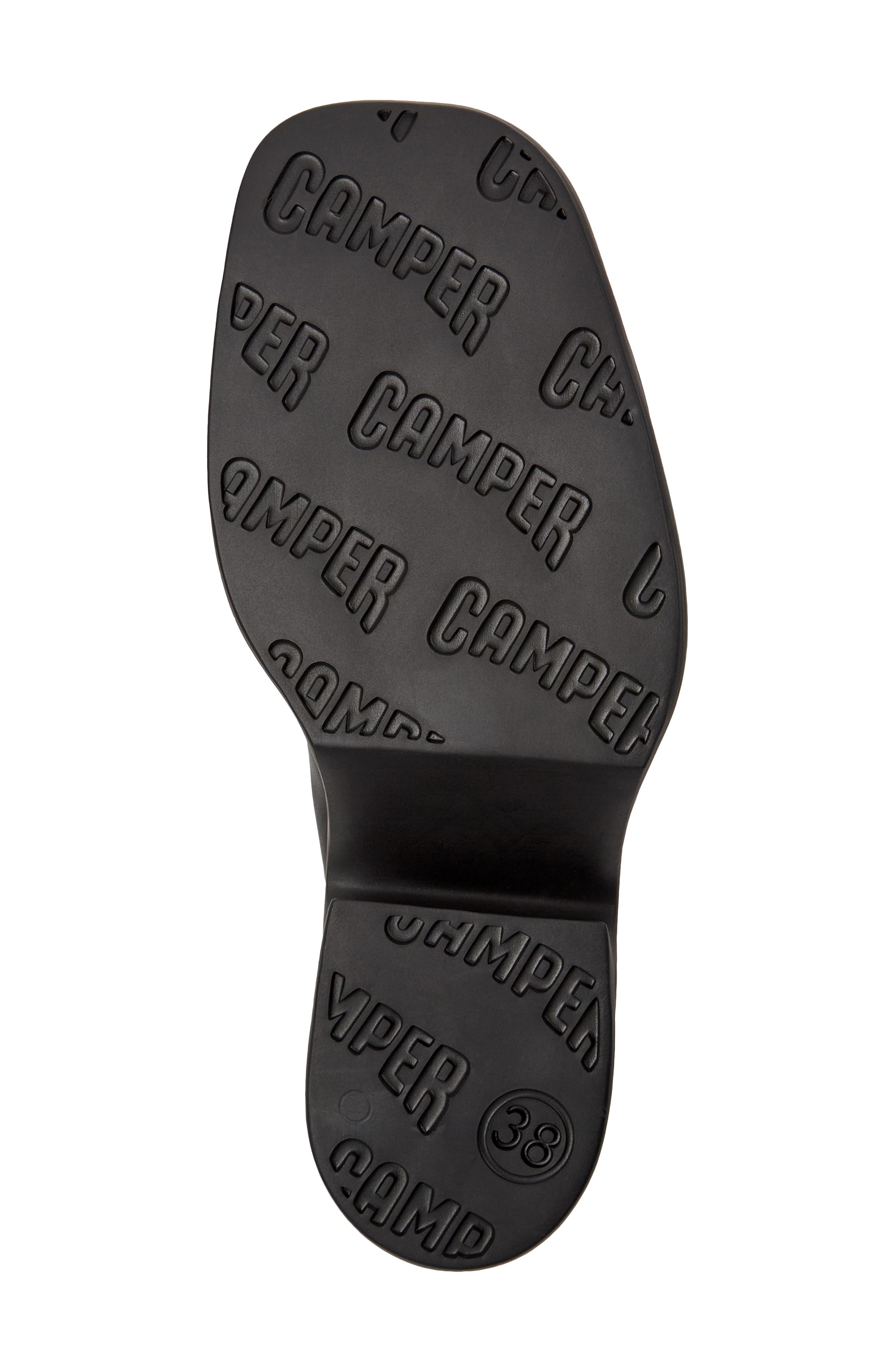 Camper Billie Platform Clog, Alternate, color, Black