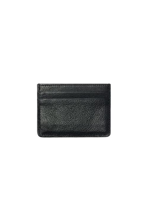 Burberry Check Intarsia Card Case In Blue