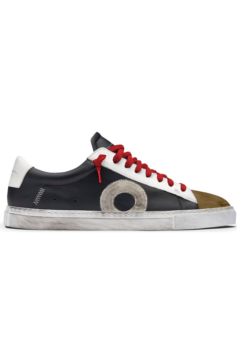 OLIVER CABELL Low Top Leather Sneaker, Alternate, color,
