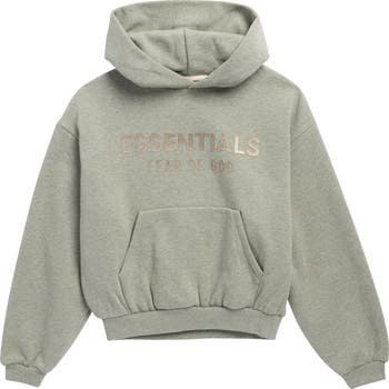 Kids' Metallic Logo Full Zip Fleece Hoodie