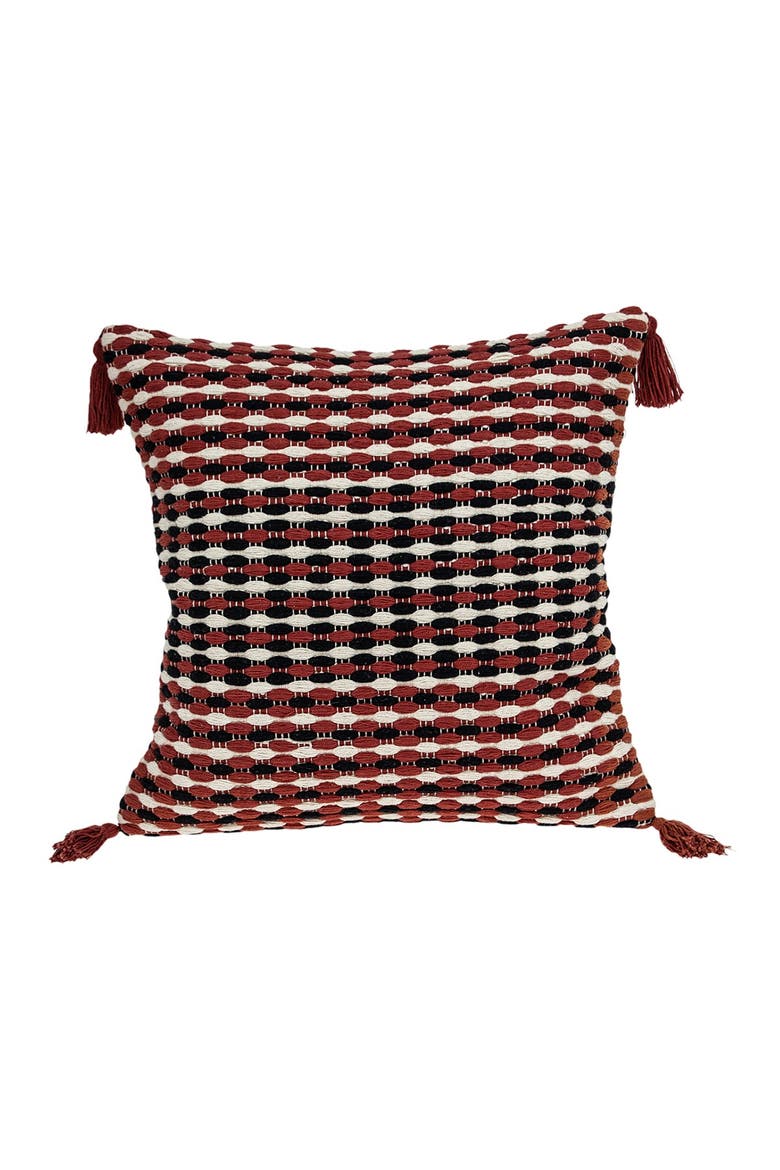 Dafne Transitional Multicolored Throw Pillow, Main, color, MULTICOLORED
