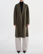 LAMARQUE Thara | Shawl Collar Wool Coat