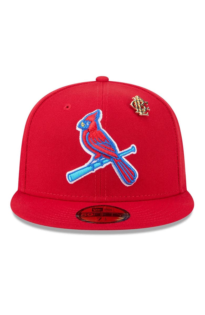 New Era Men's New Era  Red St. Louis Cardinals 2025 Big League Chew 59FIFTY Fitted Hat, Alternate, color, 