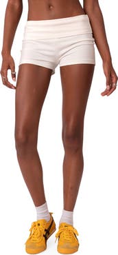 EDIKTED Foldover Shorts | Nordstrom