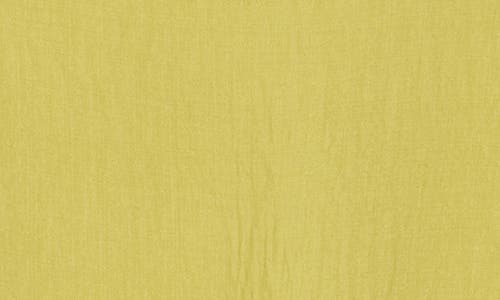 Renee C Short Sleeve Smocked Hem Blouson Top In Dark Citron