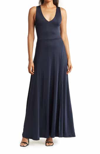 Love By Design Geneva V-Neck Sleeveless Maxi Dress