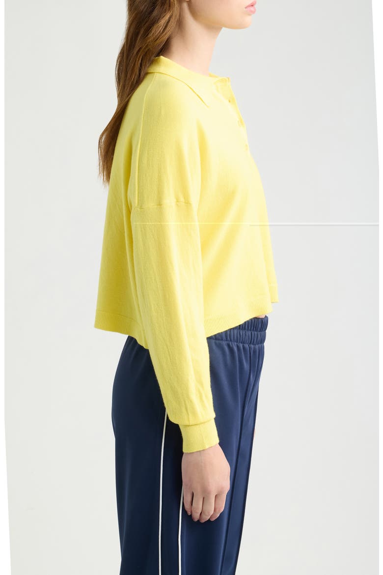 Floyd Polo Sweater, Alternate, color, LEMON