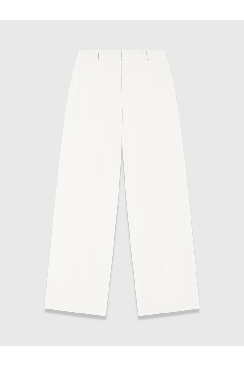 Adelaide High Waist Cropped Trousers, Alternate, color, White