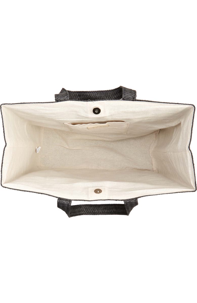 BTB Los Angeles I Heart Straw Tote, Alternate, color,