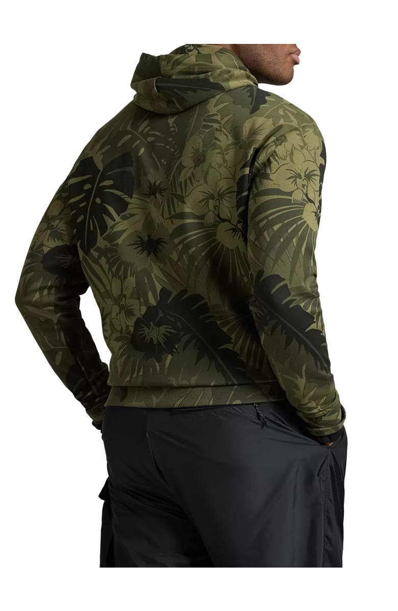Polo Ralph Lauren Big & Tall Palm-Camo Double-Knit Hoodie, Alternate, color, 