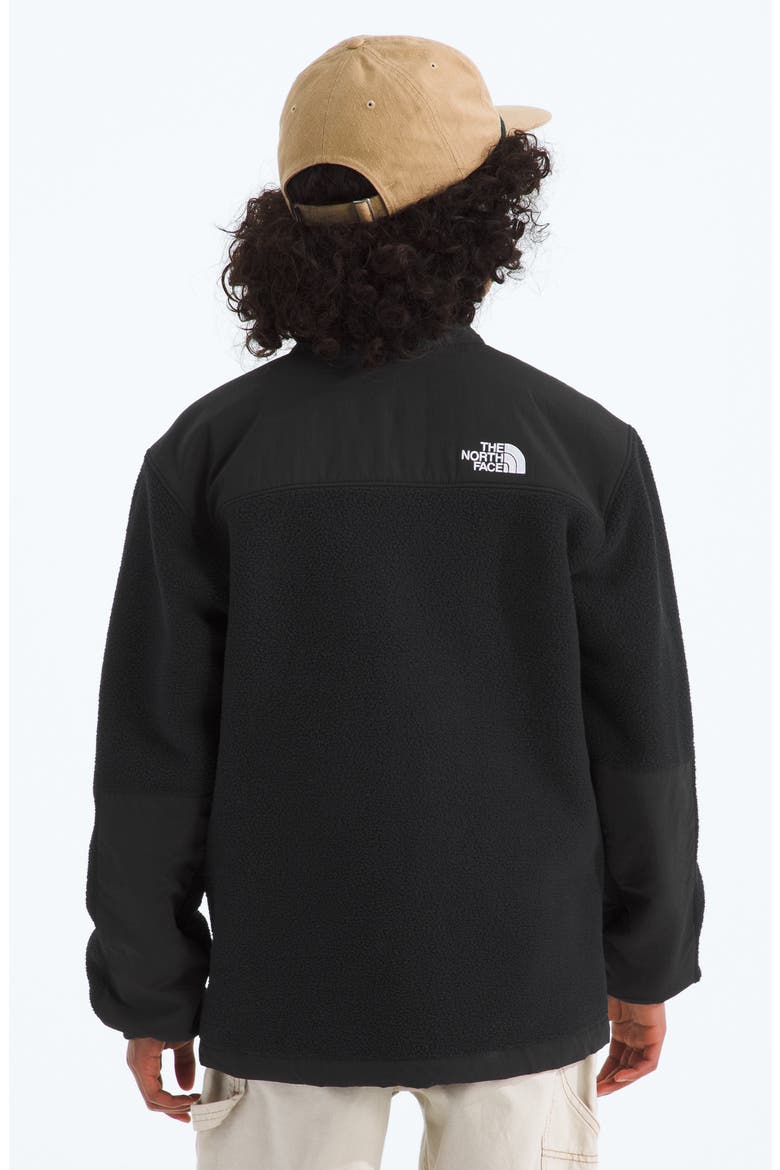 Kids' Denali Water Repellent Fleece Jacket, Alternate, color, TNF BLACK