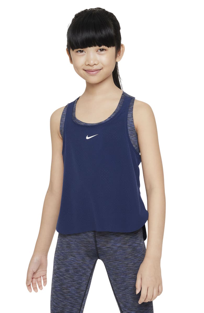Nike Kids' Dri-FIT One Tank Top, Main, color, 