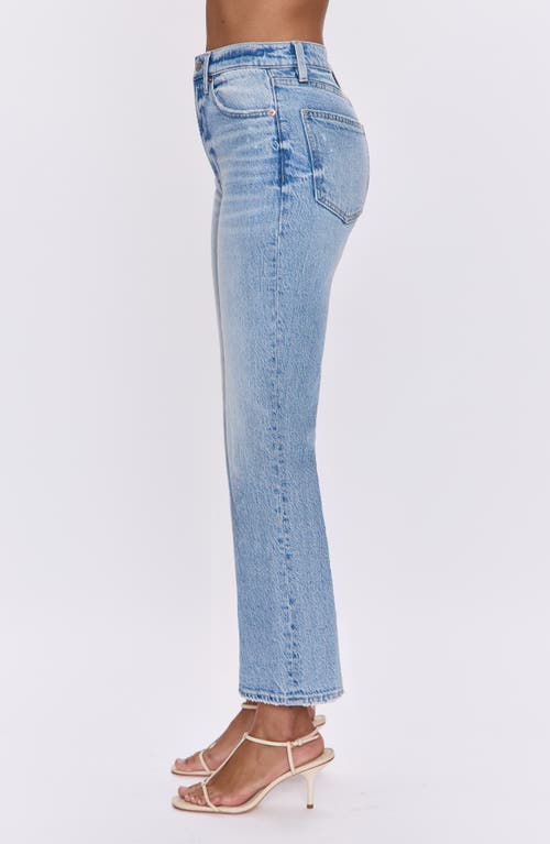 Pistola Ally Raw Step Hem High Waist Crop Bootcut Jeans