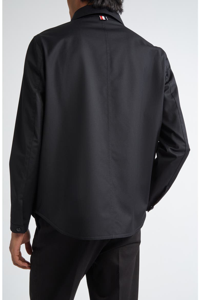 Virgin Wool Utility Jacket, Alternate, color, BLACK