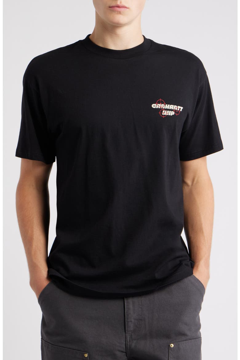 Wiptopia Organic Cotton Graphic T-Shirt, Main, color, BLACK