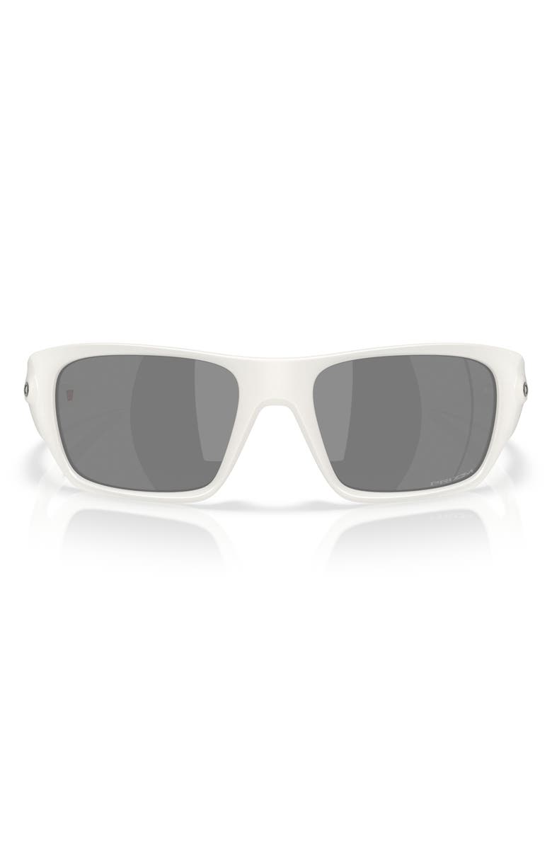 Oakley 60mm Prizm<sup>™</sup> Rectangular Sunglasses, Main, color, Matte Vapor / Prizm Black