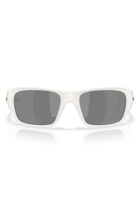 60mm Prizm™ Rectangular Sunglasses
