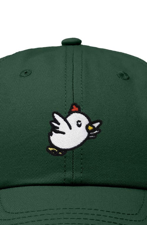 DALIX DALIX CHICKEN EMBROIDERED COTTON CAP